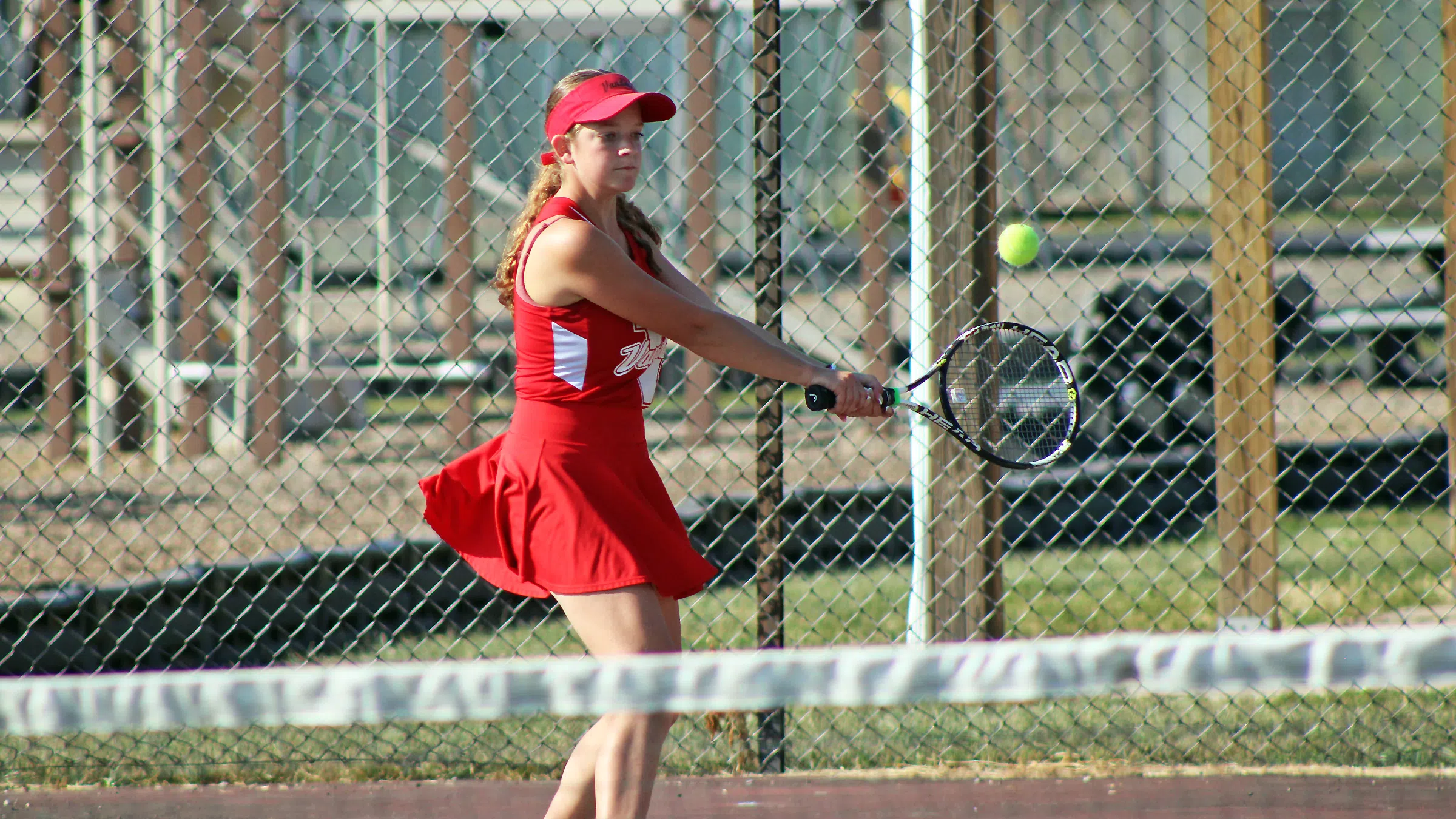 Lady Vandals Tennis gets win over Staunton/Bunker Hill