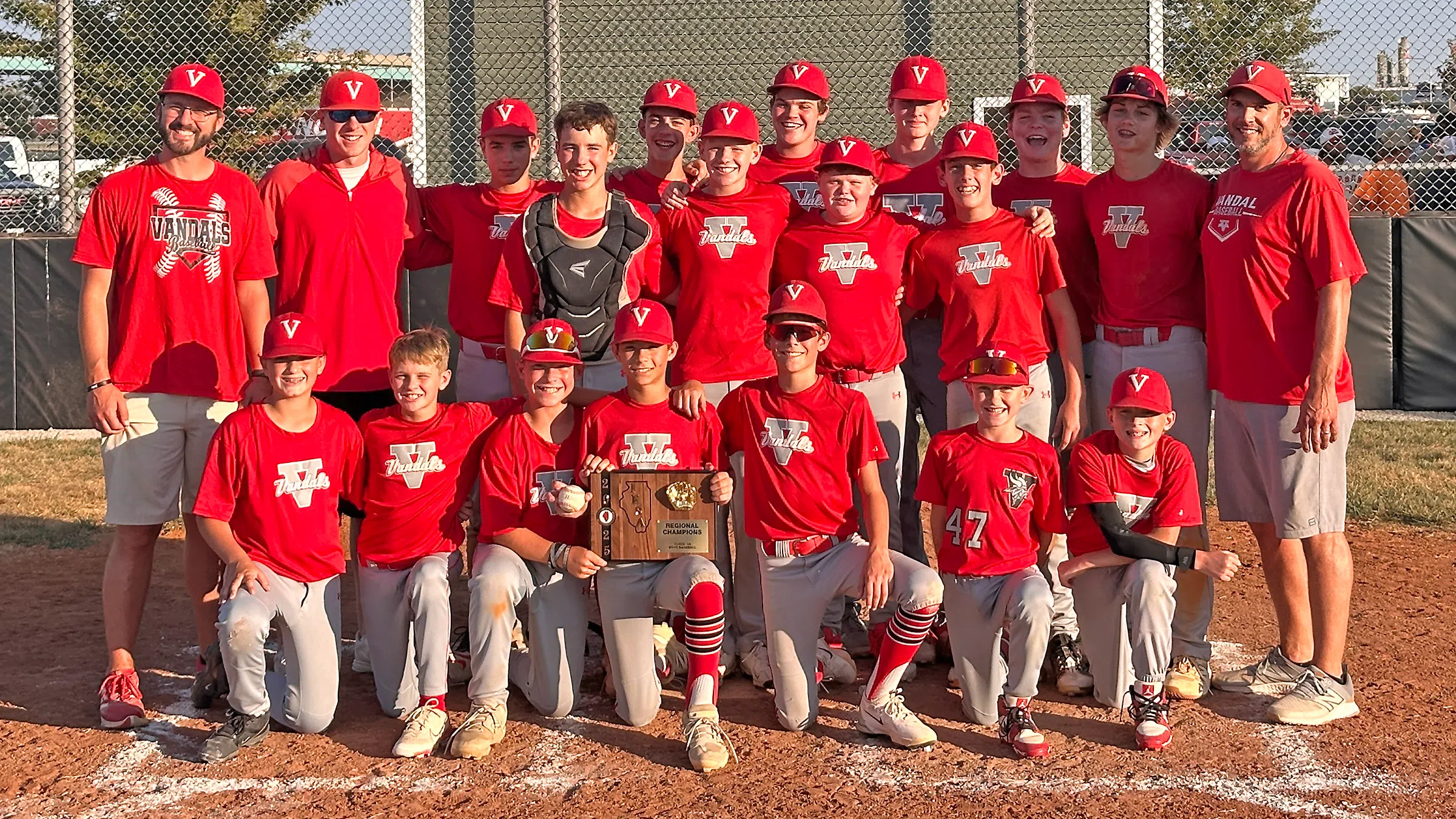 Vandalia Jr High has a location change for Saturday's Sectional Baseball Game