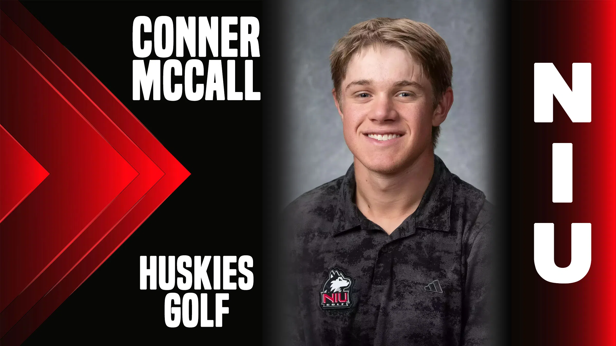 VCHS Grad Conner McCall with strong showing for NIU Golf at the Quail Valley Collegiate in Florida
