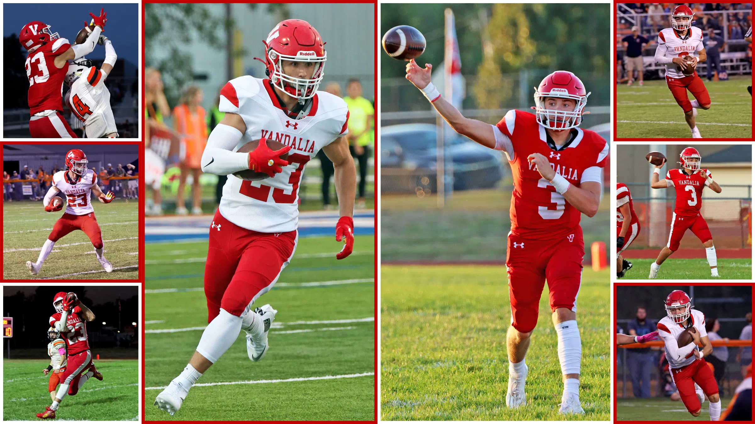 Couple of Vandals Football Players moving up the record books