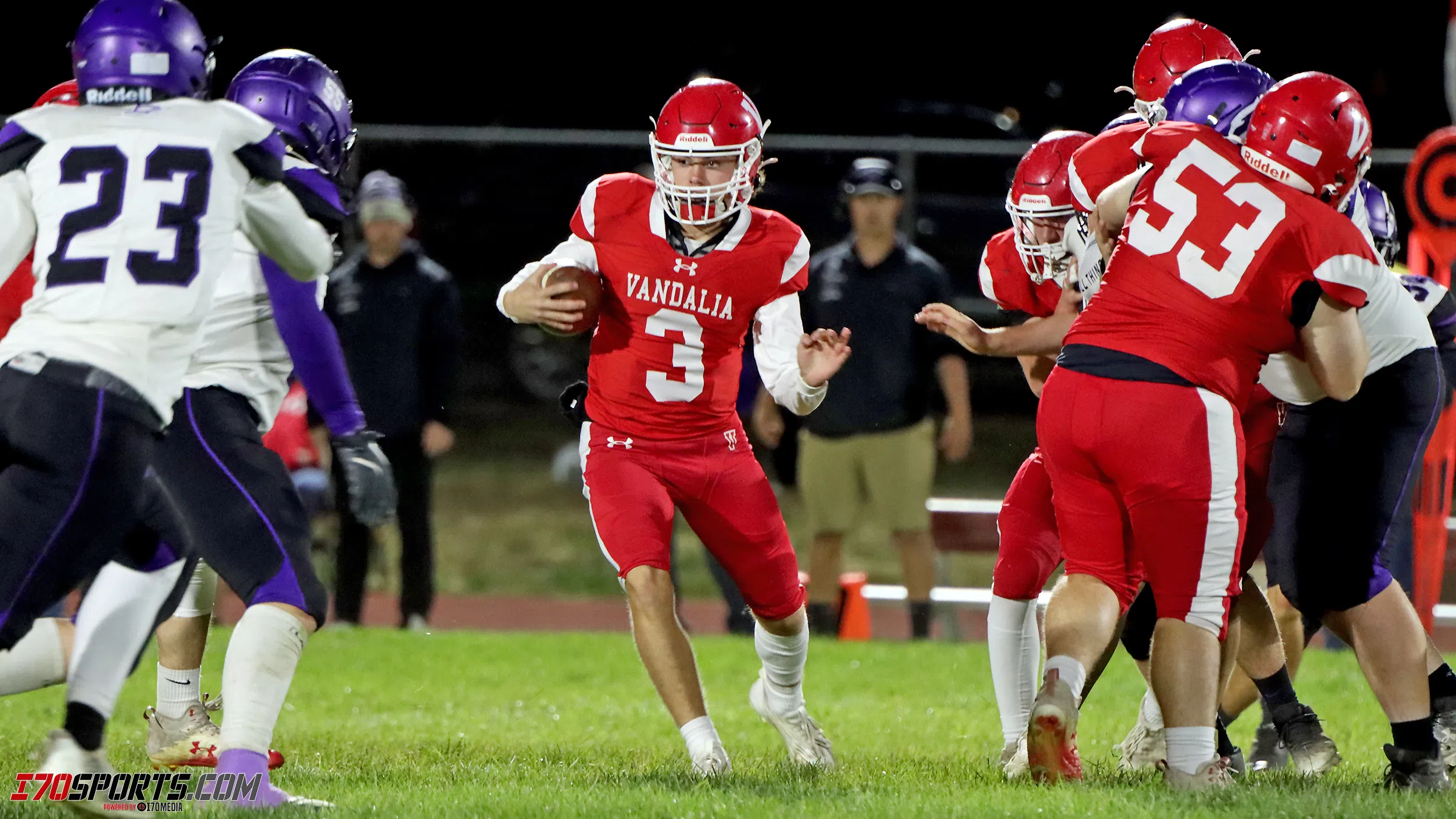 Vandals Football Stats from Week 9 win vs. Litchfield