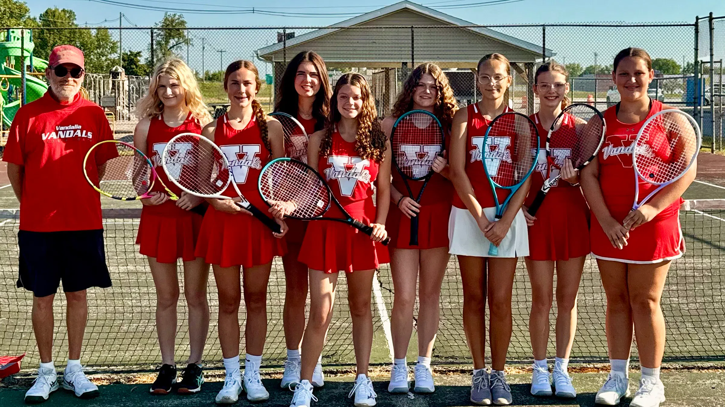 Lady Vandals Tennis with strong performances at SCC Tournament