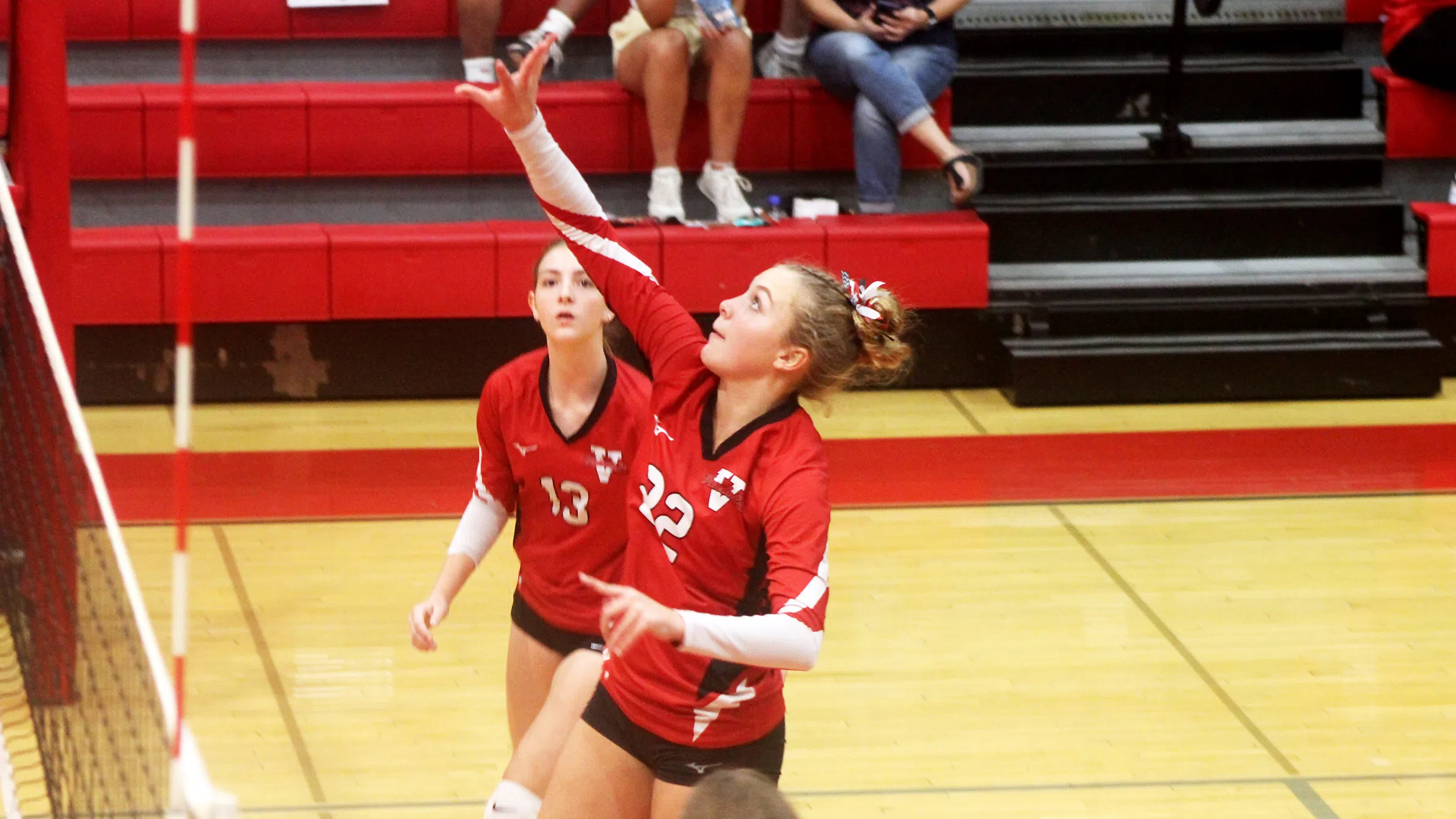 Lady Vandals Volleyball Fall to Staunton in Two Sets in SCC Action