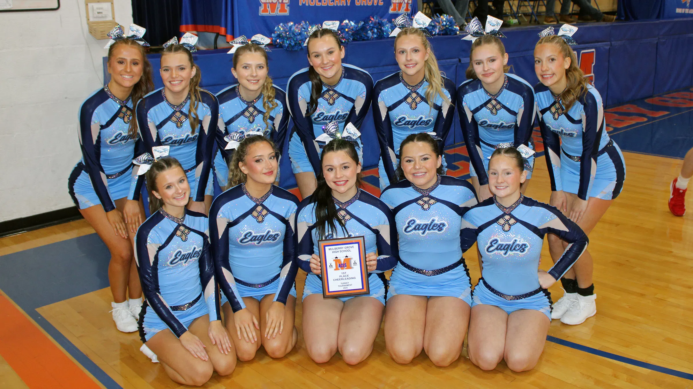 SEB Claims Fourth Straight Cheerleading Competition Title at Mulberry Grove Thanksgiving Tournament