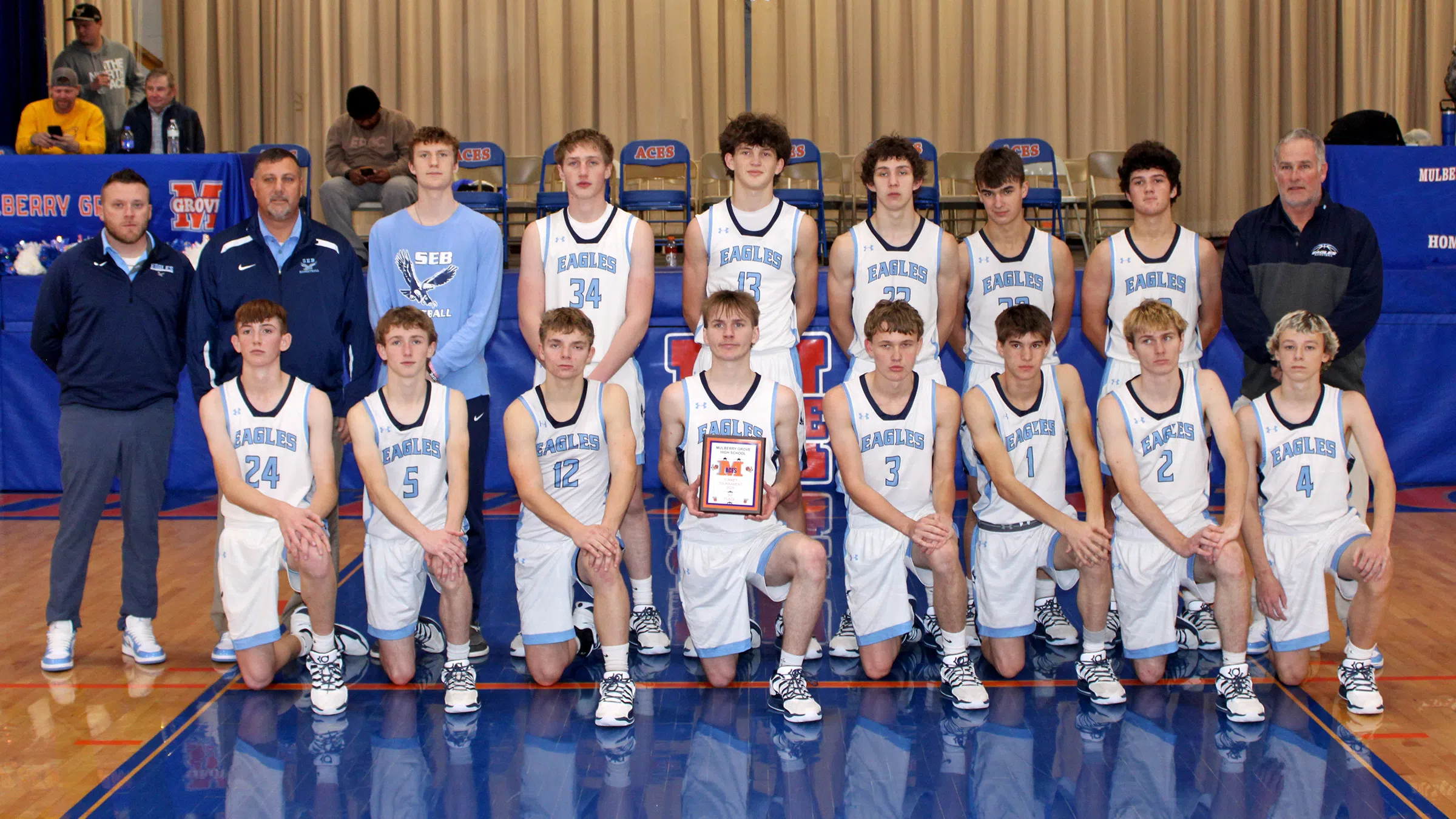 SEB defeats South Central to take 3rd place at the Mulberry Grove Thanksgiving Tournament