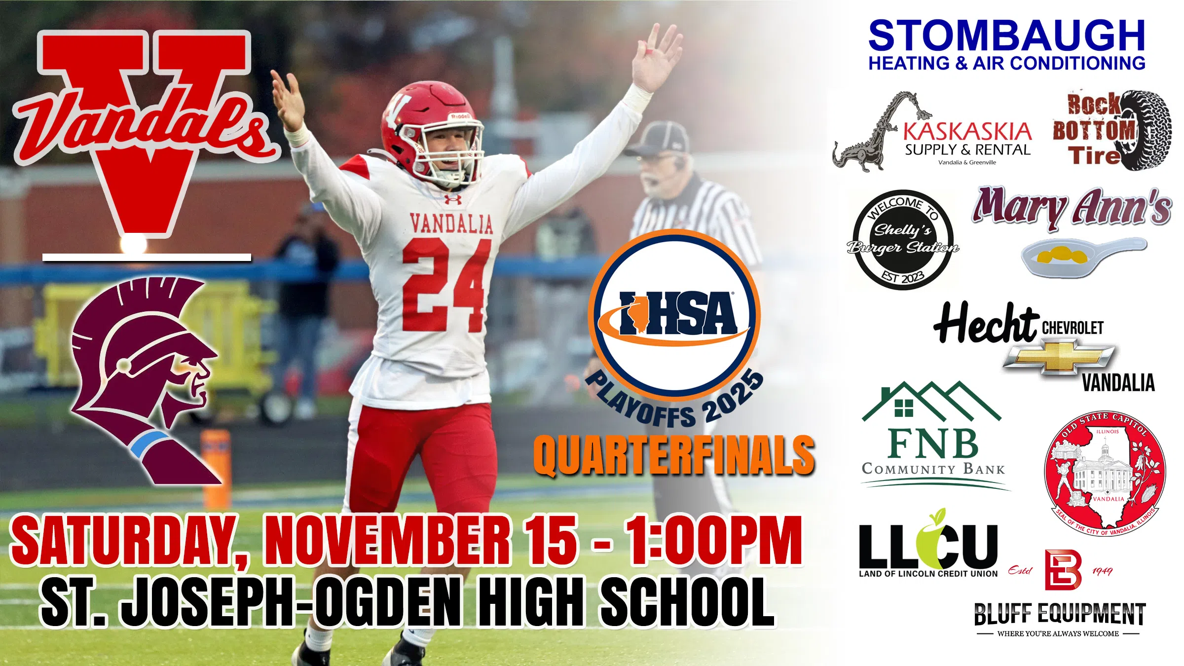 Interview with St. Joseph-Ogden Football Coach Shawn Skinner