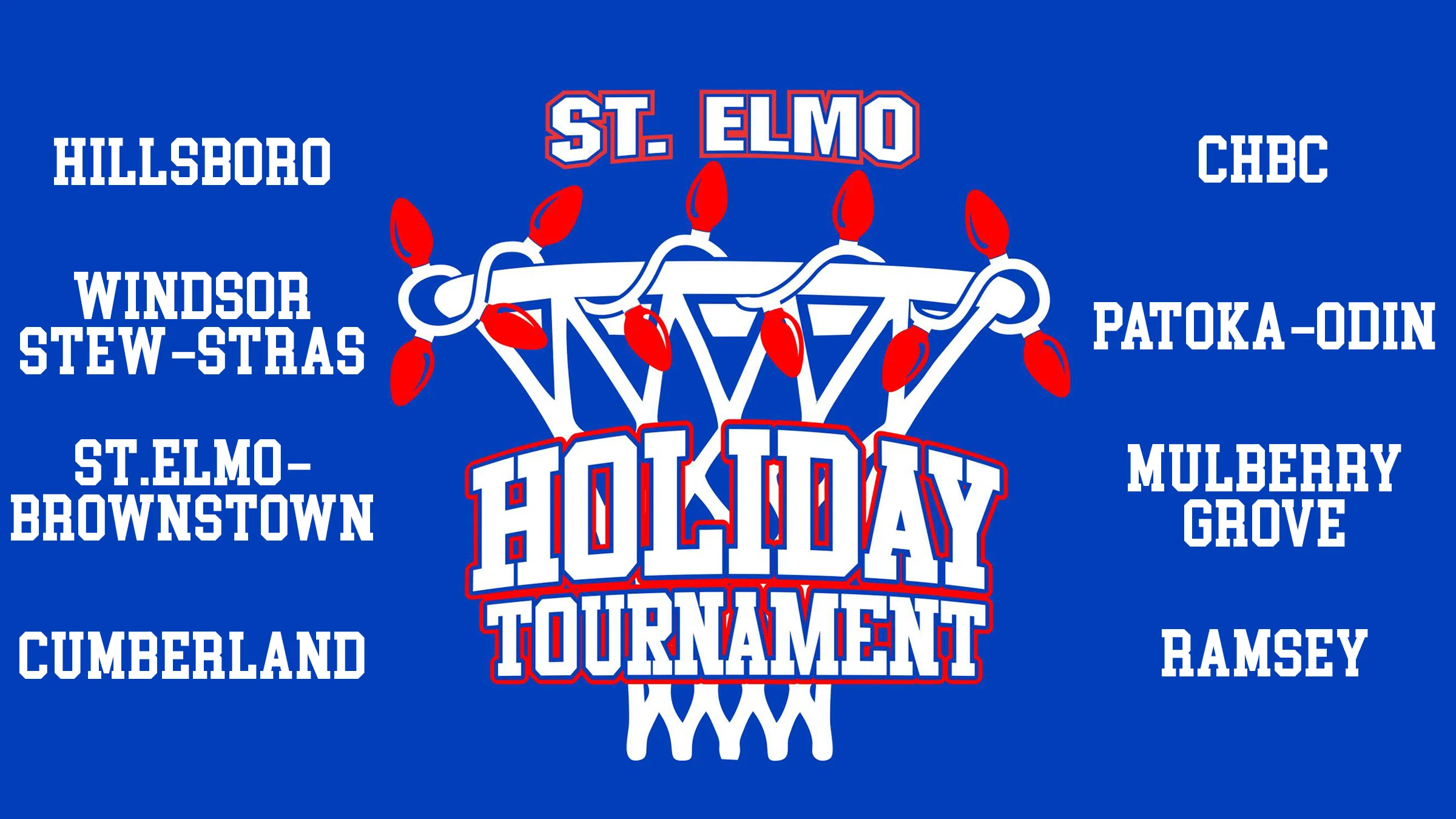 Schedule and Pairings Released for 65th Annual St. Elmo Holiday Tournament