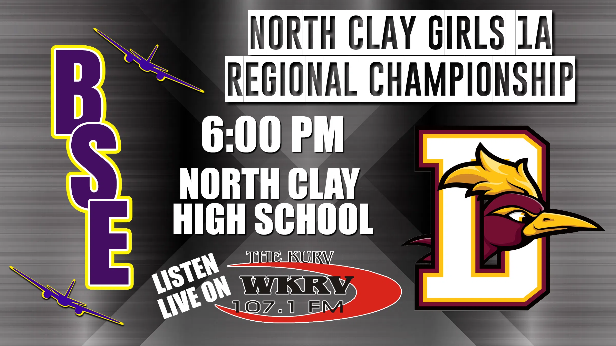 BSE and Dieterich Face Off in North Clay Regional Championship Tonight, Broadcast on WKRV