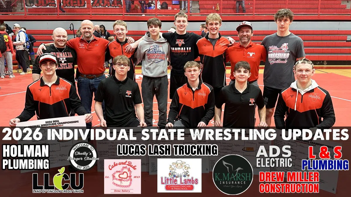 Vandalia Wrestling Individual State Finals Friday Updates — 11:25am –Daugherty and Mabry Get Wins in First Round of Wrestlebacks