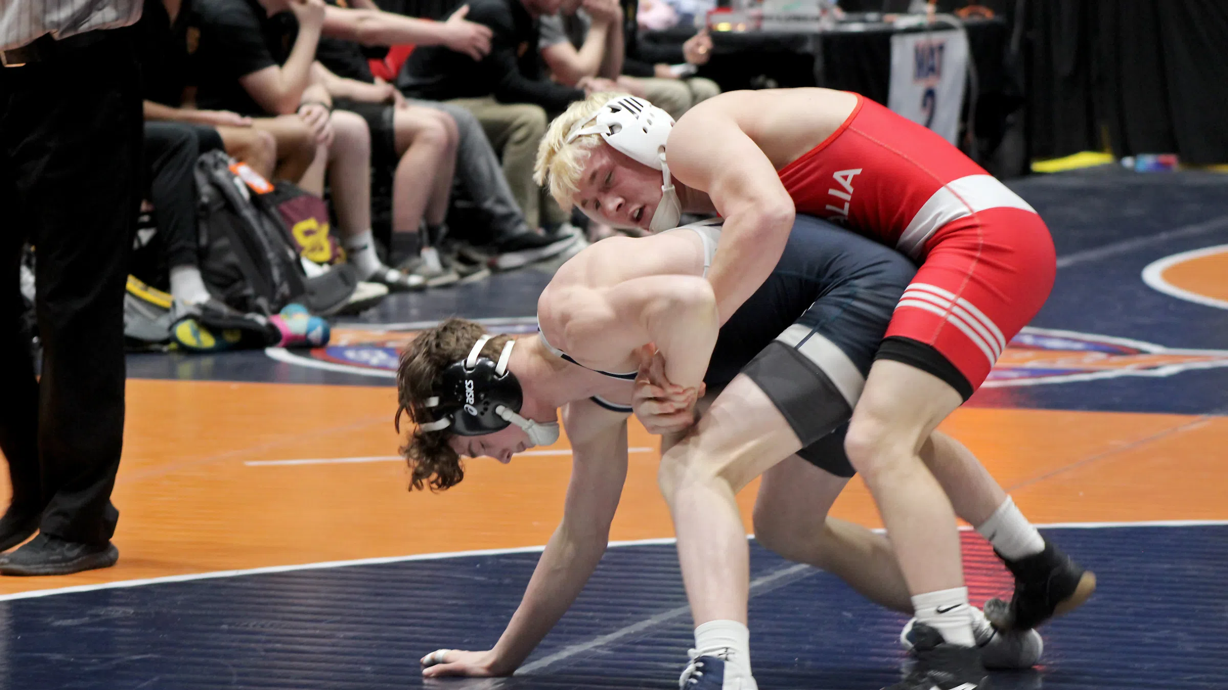 Vandals Knock off Chicago Hope Academy in Dual Team State Quarterfinals, in Semis this morning