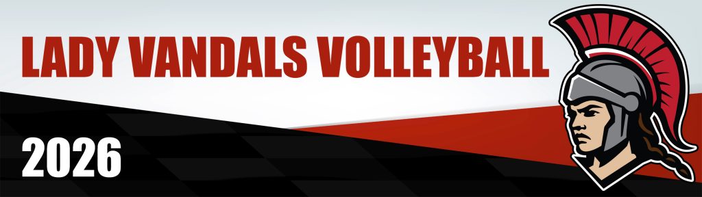 Vandalia Volleyball Team Page Graphic 2026