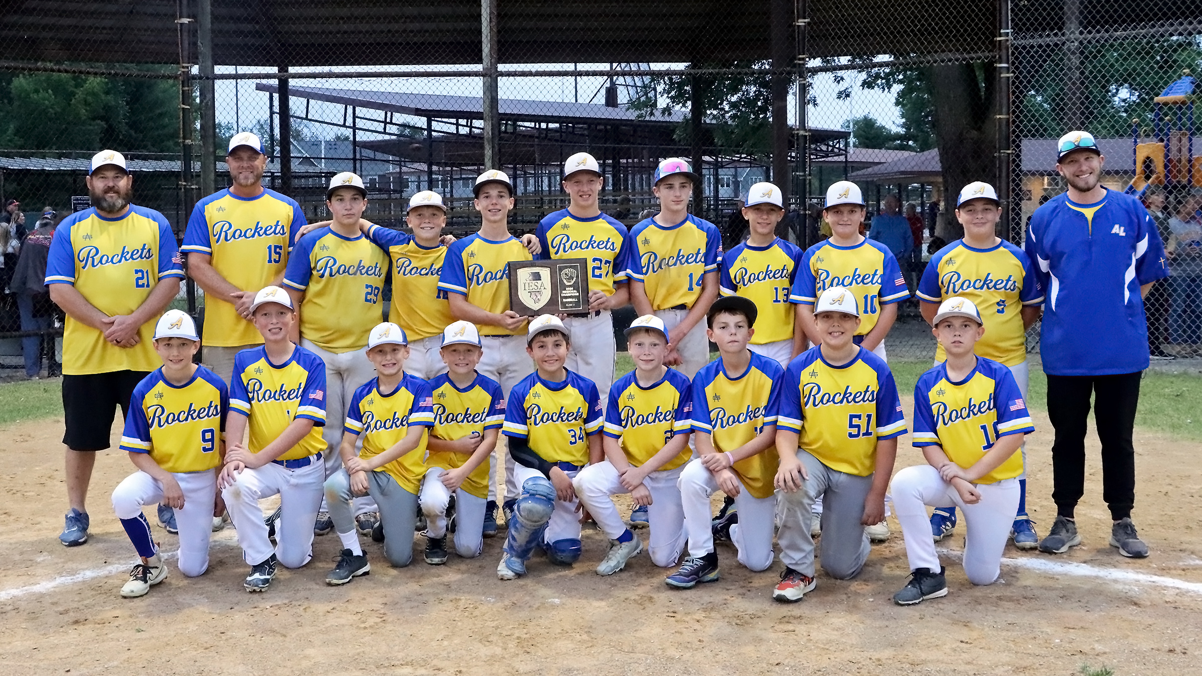 Altamont Lutheran Holds Off Altamont Grade School to Win First IESA Baseball Regional Championship and Advance to Sectional Game