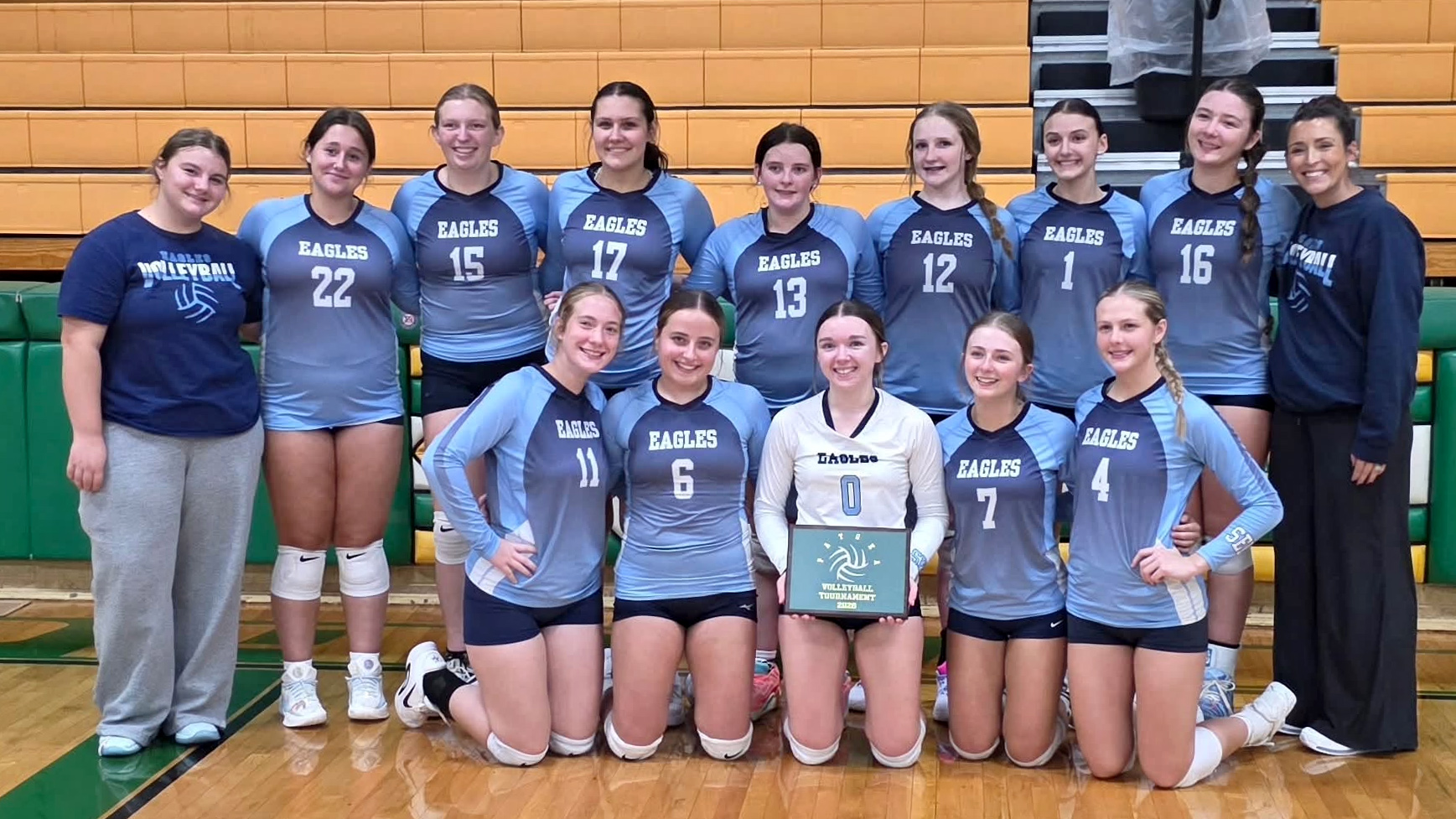 SEB Volleyball Wins Championship of Patoka Tournament