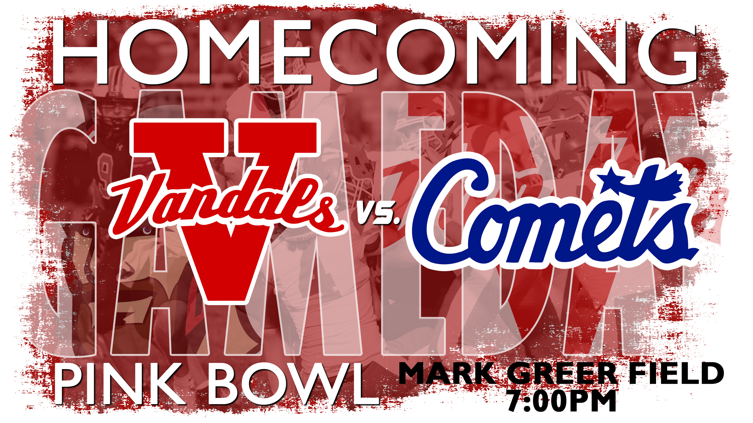 Vandals host Comets for Homecoming