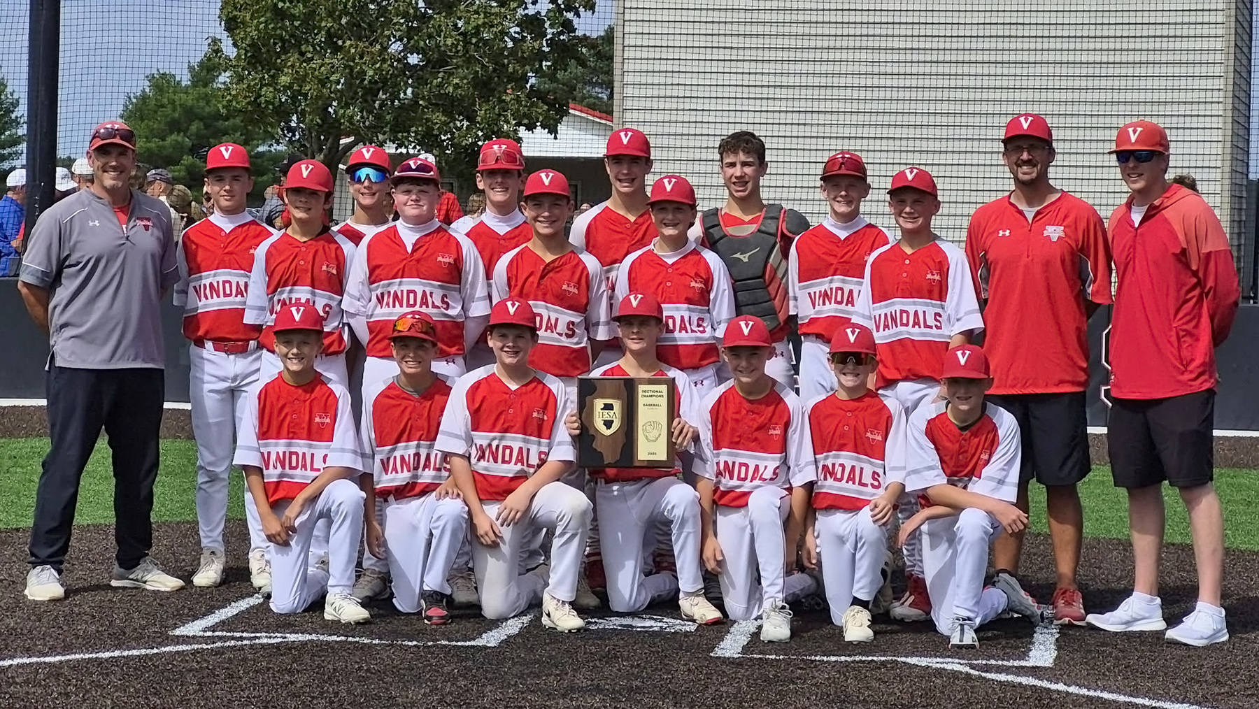 Vandalia Jr. High Baseball Punches Ticket to the IESA 3A State Tournament for First Time