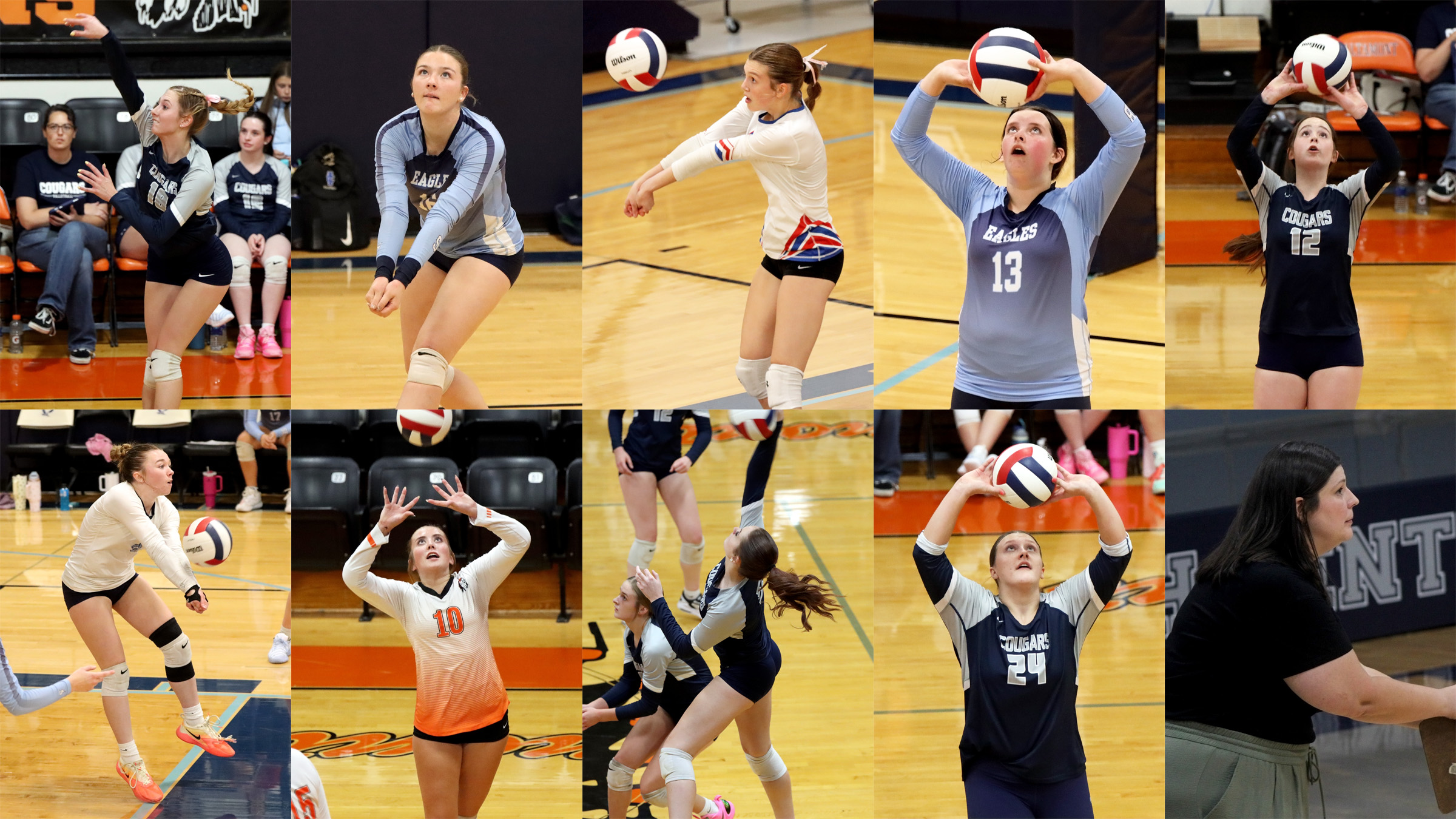 Nine Area Athletes Named to NTC Volleyball All-Conference Team; South Central’s Murphree Named Coach of the Year