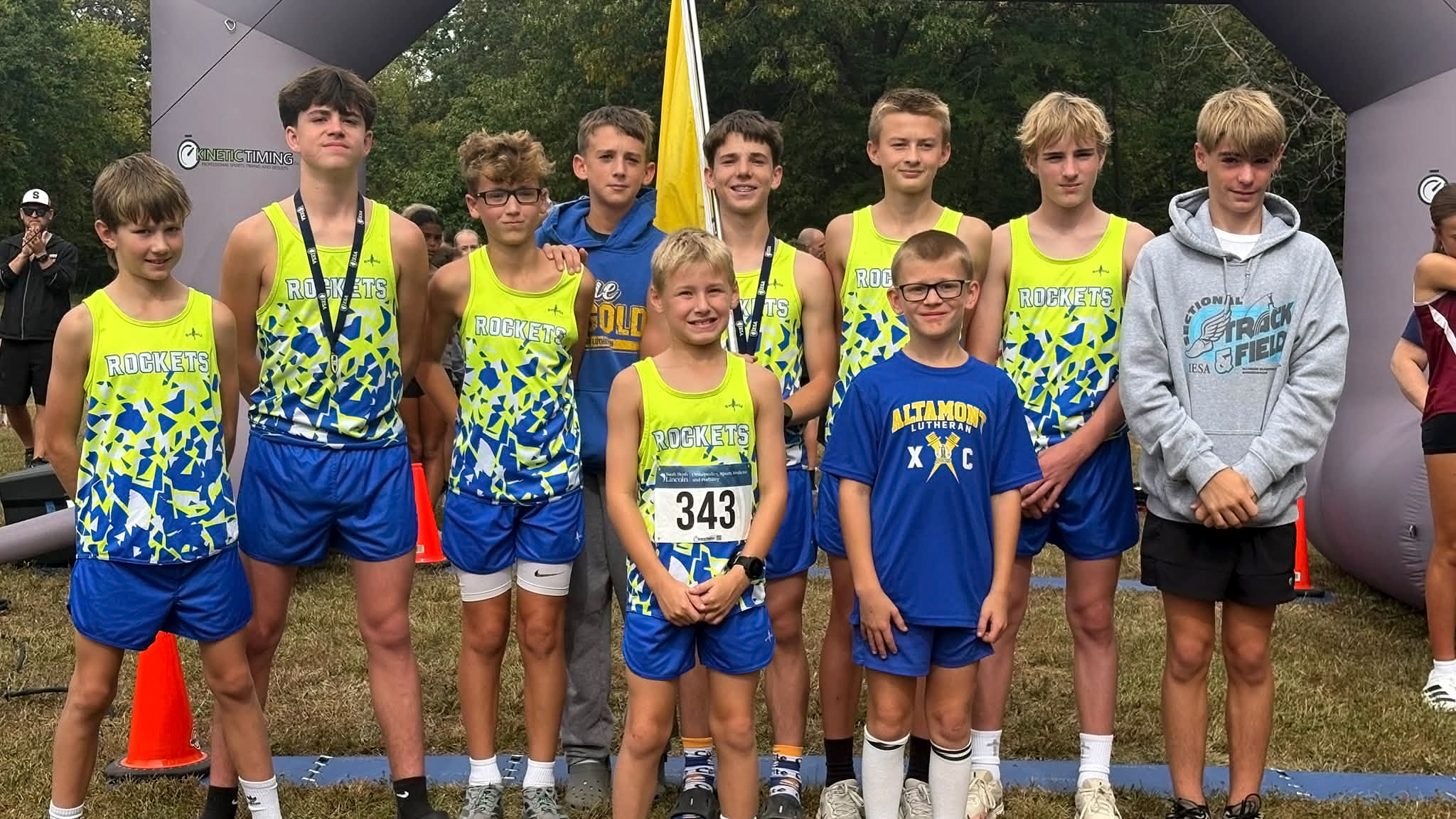 Altamont Lutheran Interparish School Boys Cross Country Qualifies for IESA 2A State Meet