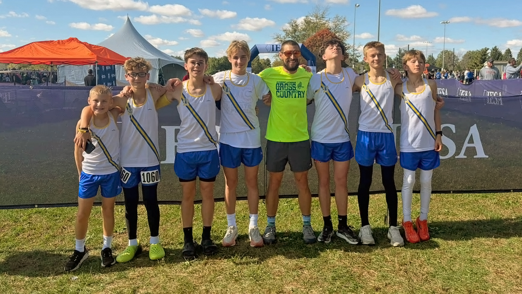 ALIS Boys Cross Country Finishes Fifth at IESA State Meet