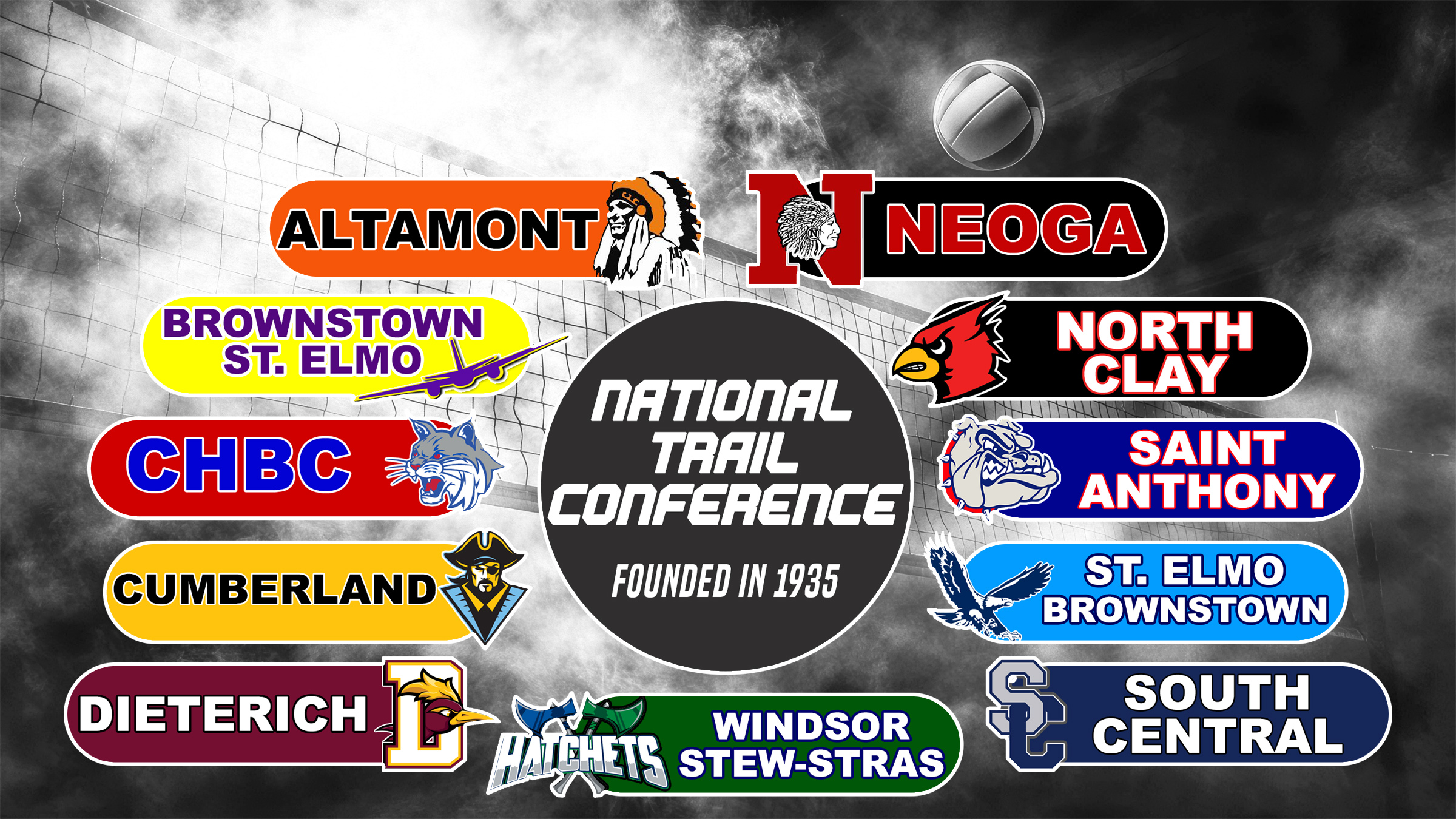 Bracket is Set for 2026 National Trail Conference Volleyball Tournament