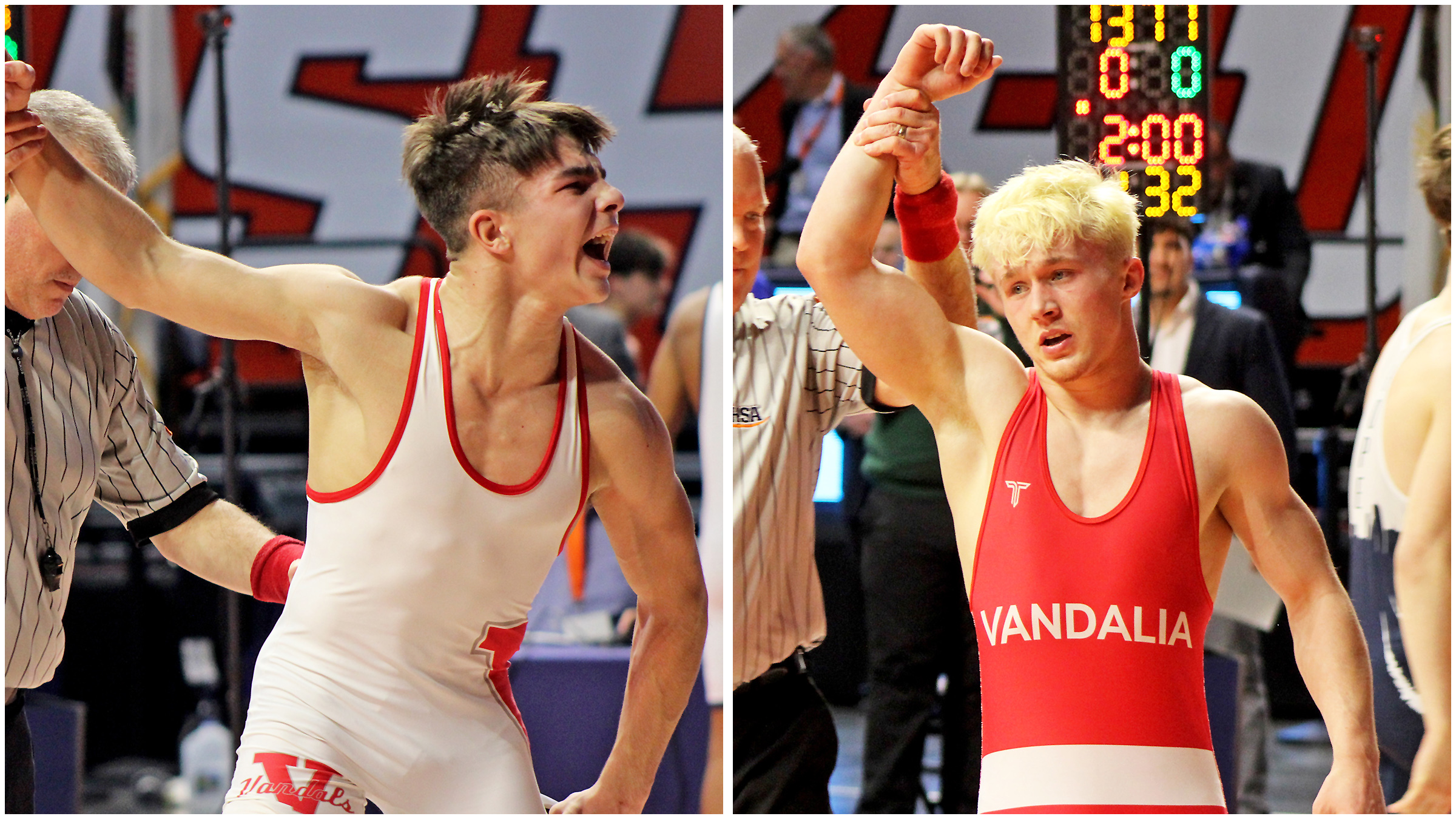 Vandalia Wrestling's Waughtel and Philpot Earn Preseason Honors