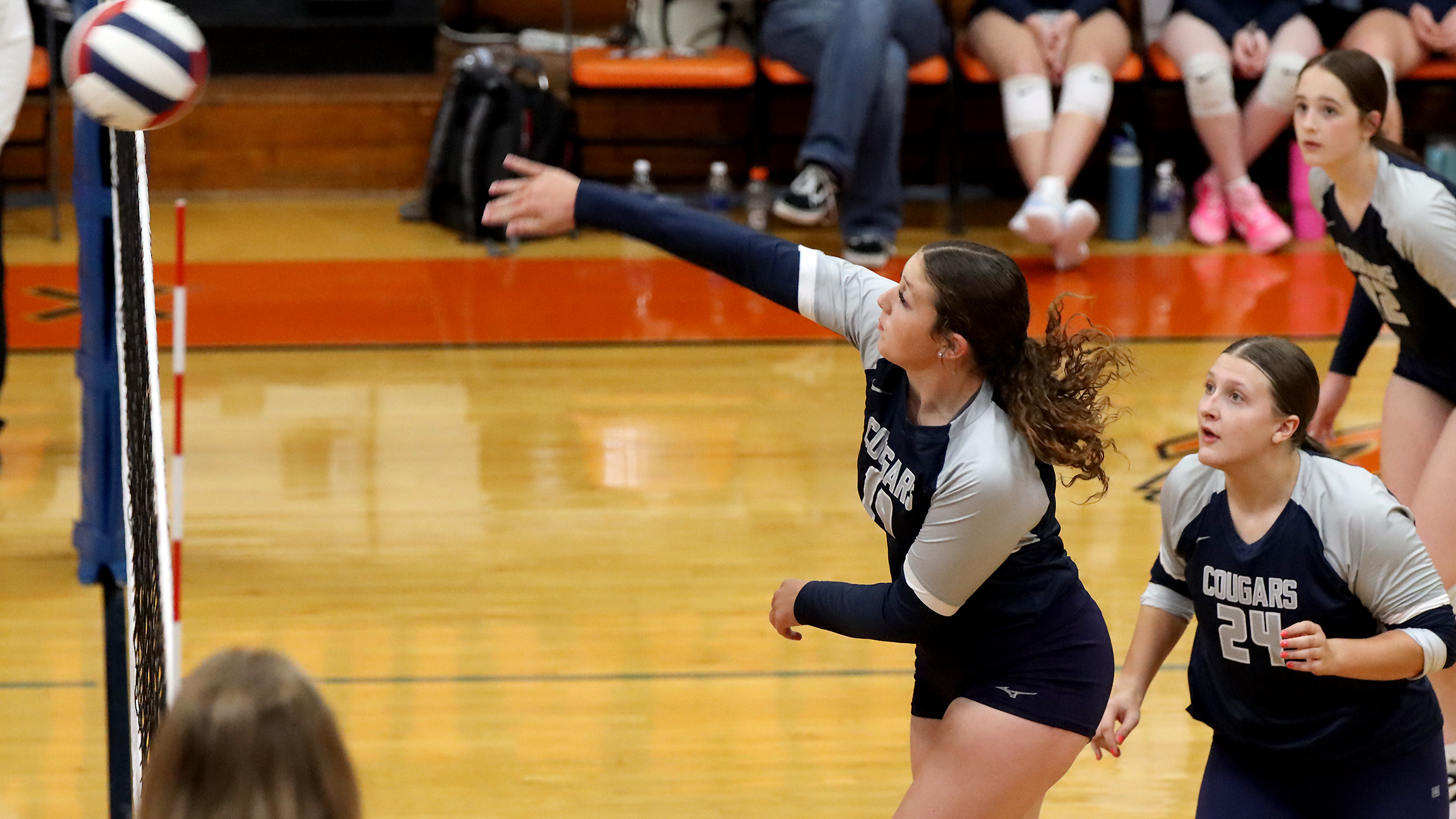 South Central Suffers Three Set Road Loss at Woodlawn