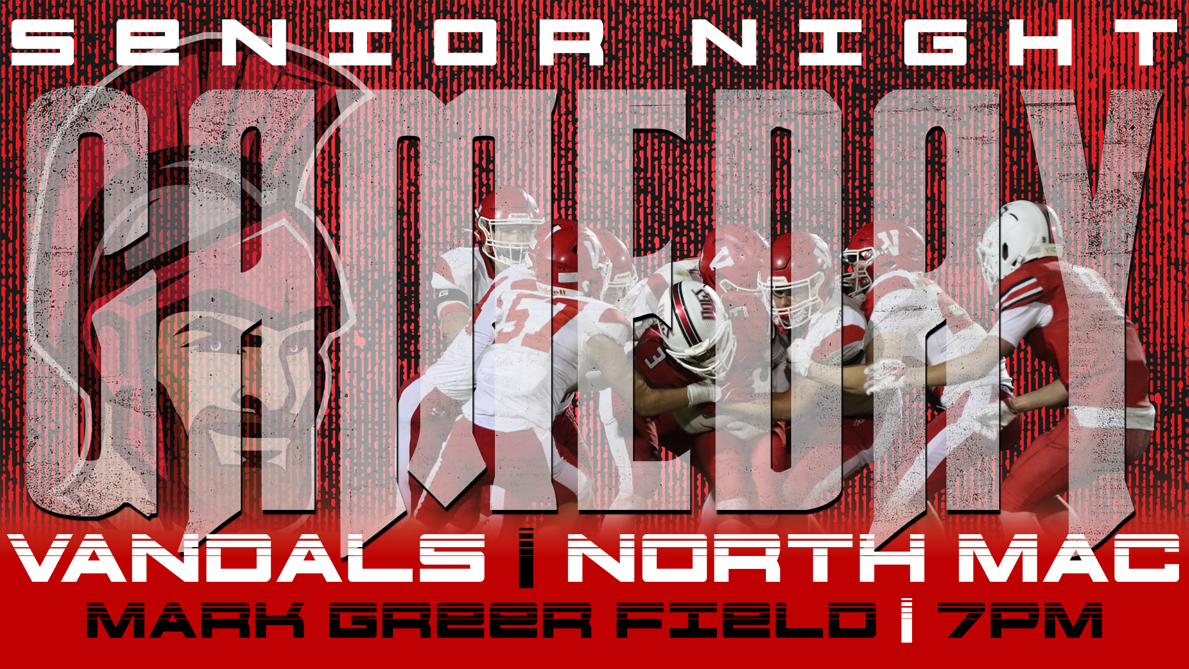 Vandals Football looks to rebound on Senior Night tonight versus North Mac
