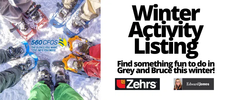 Winter Activity Listing