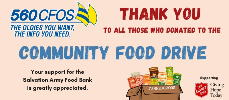 CFOS Community Food Drive