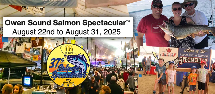 Feature: https://sydenhamsportsmen.com/about-the-owen-sound-salmon-spectacular/