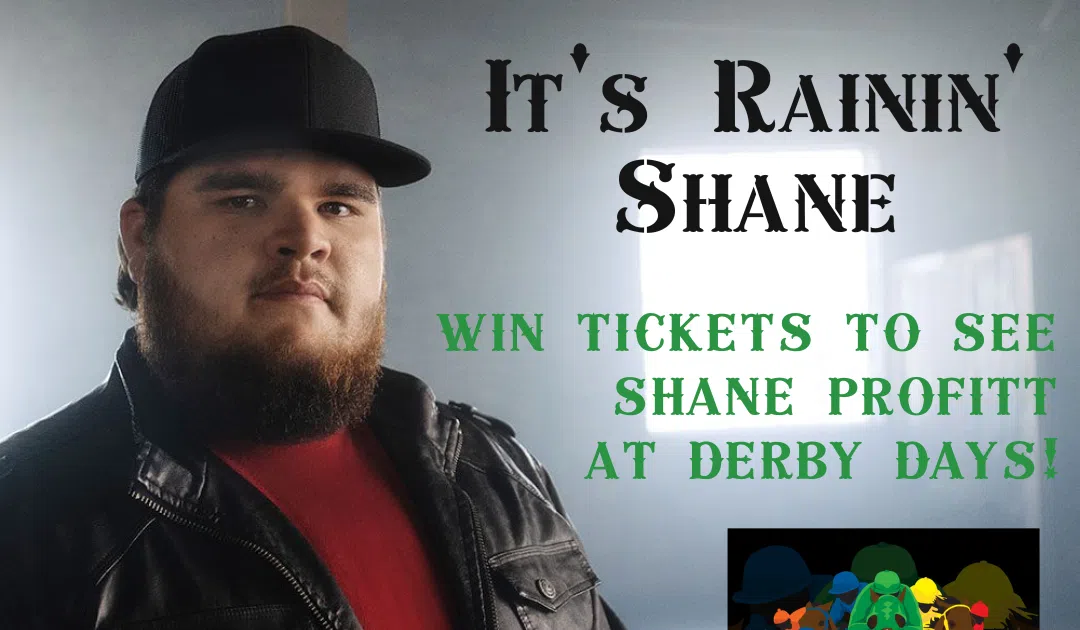 Rainin’ Shane Ticket GIVEAWAY | 97 Seven Country WGLR - The Tri-States ...