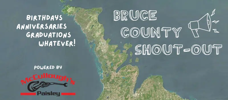 Bruce County Shout-Out