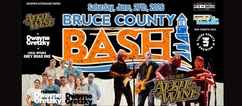 Feature: https://tproontario.ticketpro.ca/en/key-server/BruceCountyBash2026?aff=sbp&urlRedirect=ZW4vcGFnZXMvQnJ1Y2VDb3VudHlCYXNoMjAyNg%3D%3D