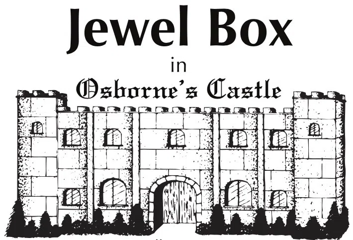 Osborne's Castle and Jewel Box logo