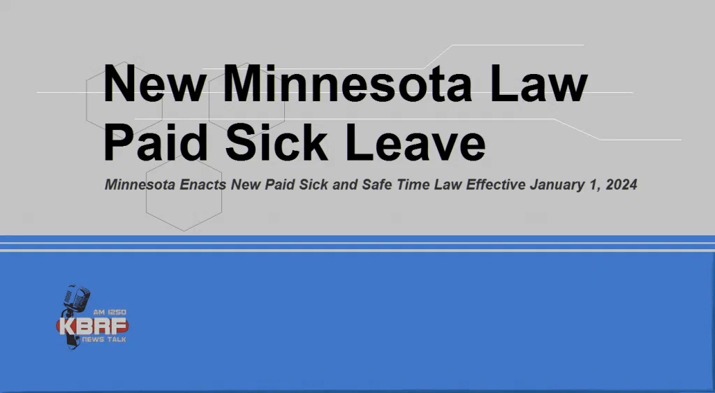 Minnesota Enacts New Paid Sick And Safe Time Law Effective January 1 ...