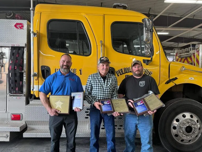 Life Saving Awards Presented by Sheriff Barry Fitzgibbons and Pelican
