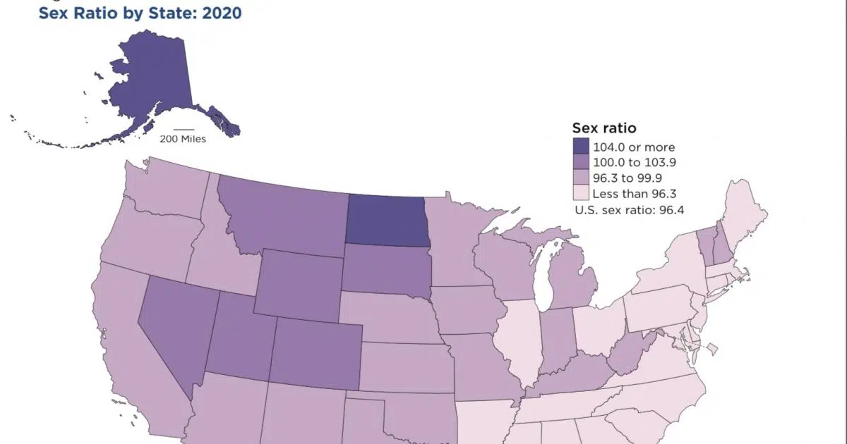 U.S. Census: Male vs Female | KNOX News Radio, Local News, Weather and ...