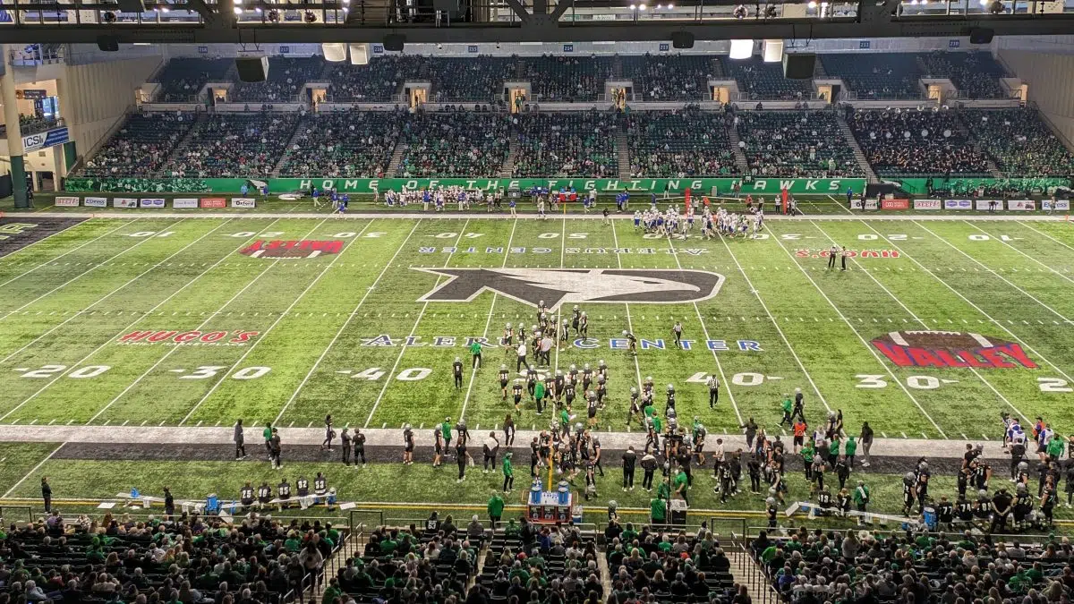 New turf cover for the Alerus Center KNOX News Radio Local News New turf cover for the Alerus Center KNOX News Radio Local News