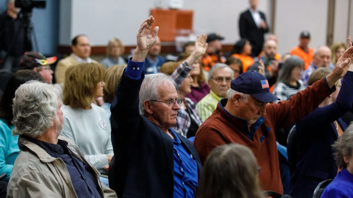 North Dakota Using New Split Hearing Option on Power Line