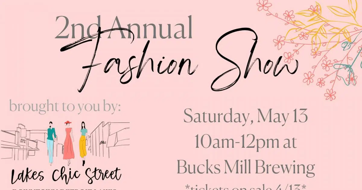 Lakes Chic Street Fashion show hits the Bucks Mill Brewery runway on