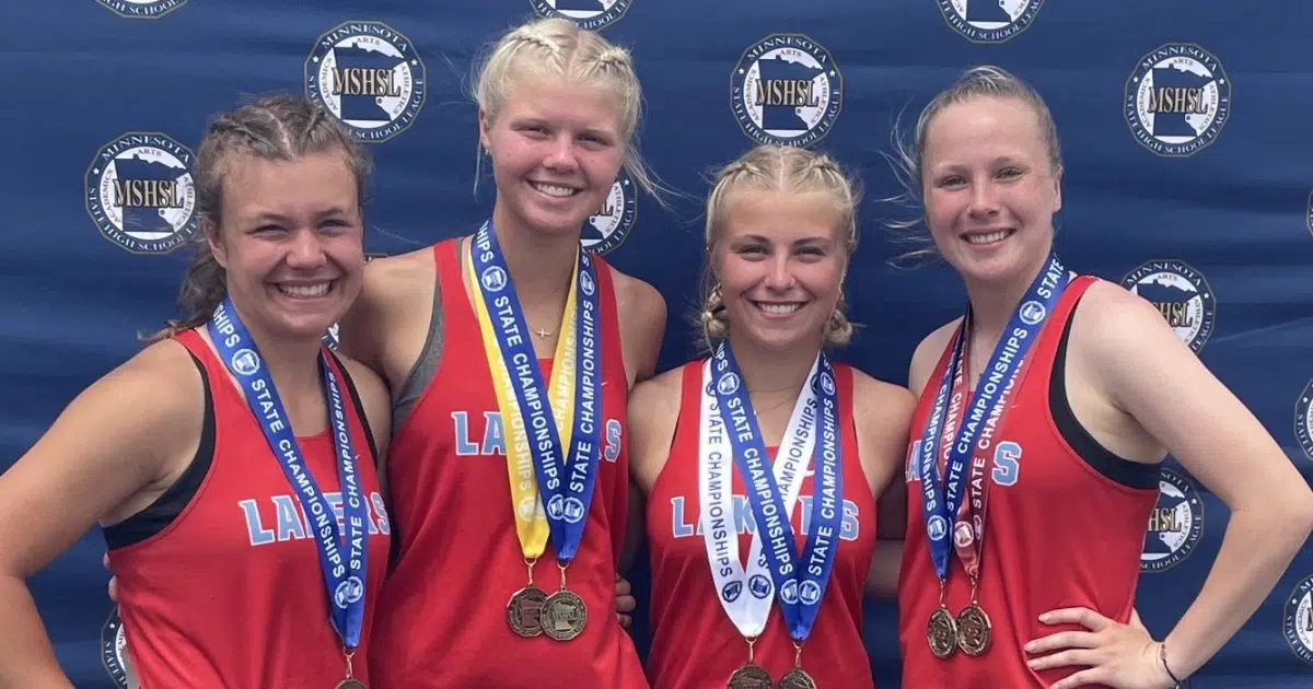 Laker girls 4x100m relay team wins state championship; Horner places ...