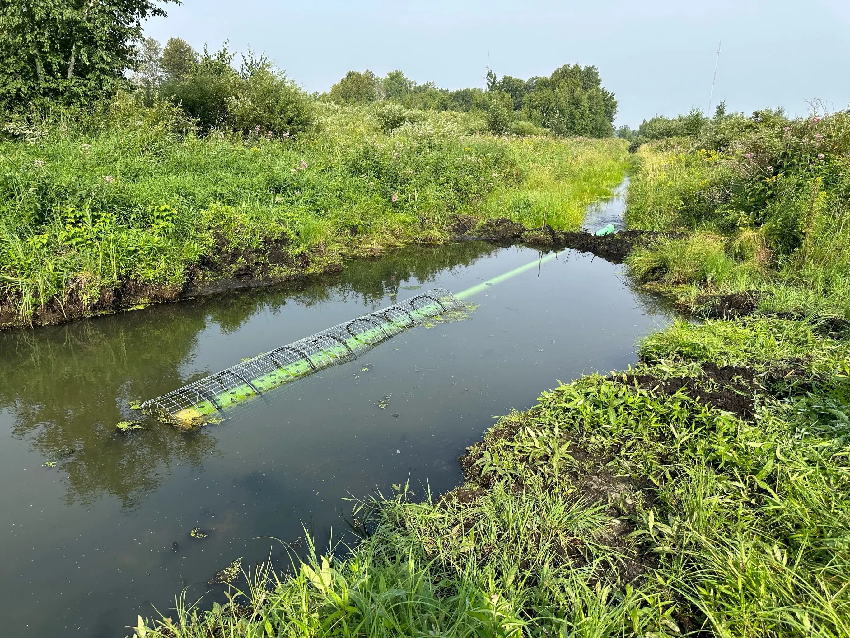 Otter Tail County installs pond leveler to combat ongoing battle