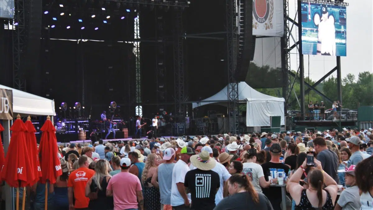 WE Fest kicksoff with record crowds for Wallen Lakes Area Radio