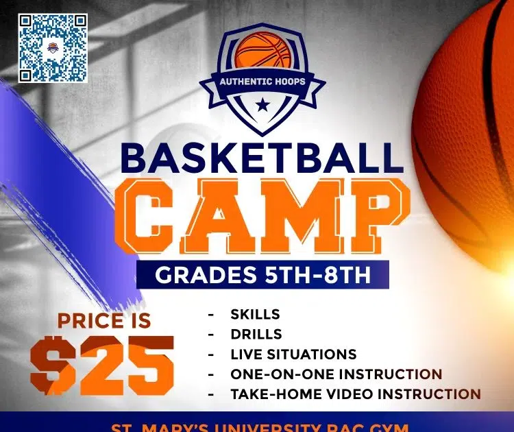 Sign up to basketball camps