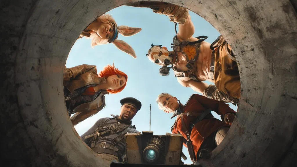 Borderlands characters looking down into a hole