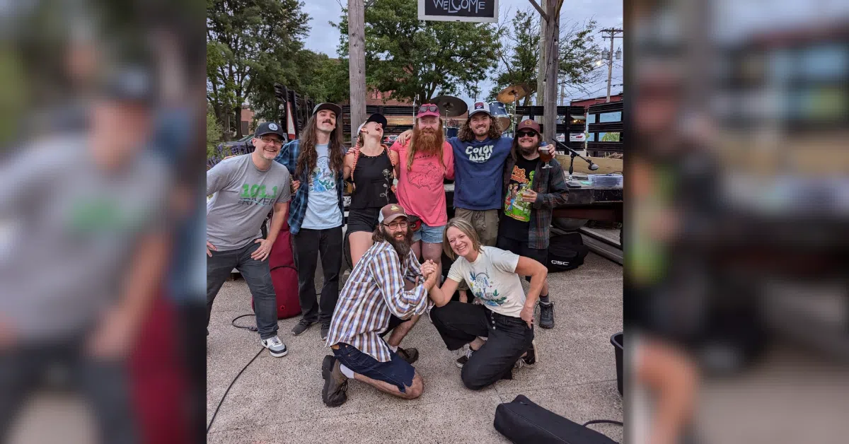 Paul Daly and the Sugar Lads pose for their victory