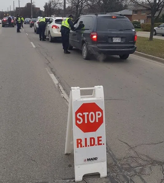 Driver Charged at RIDE Checkpoint in Mapleton