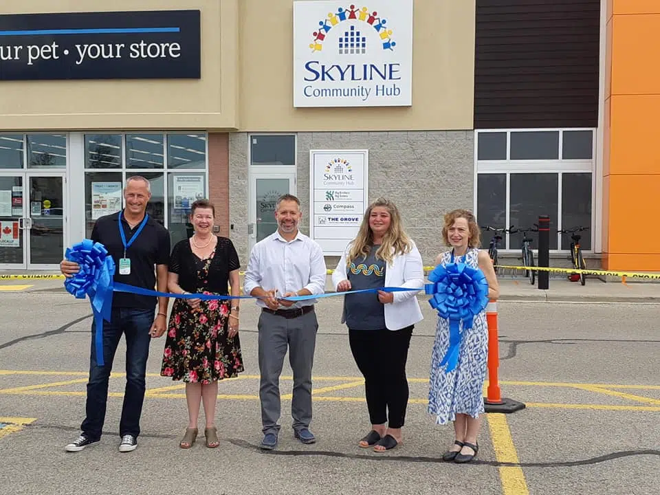Grand Opening of Skyline Community Hub in Fergus held Wednesday