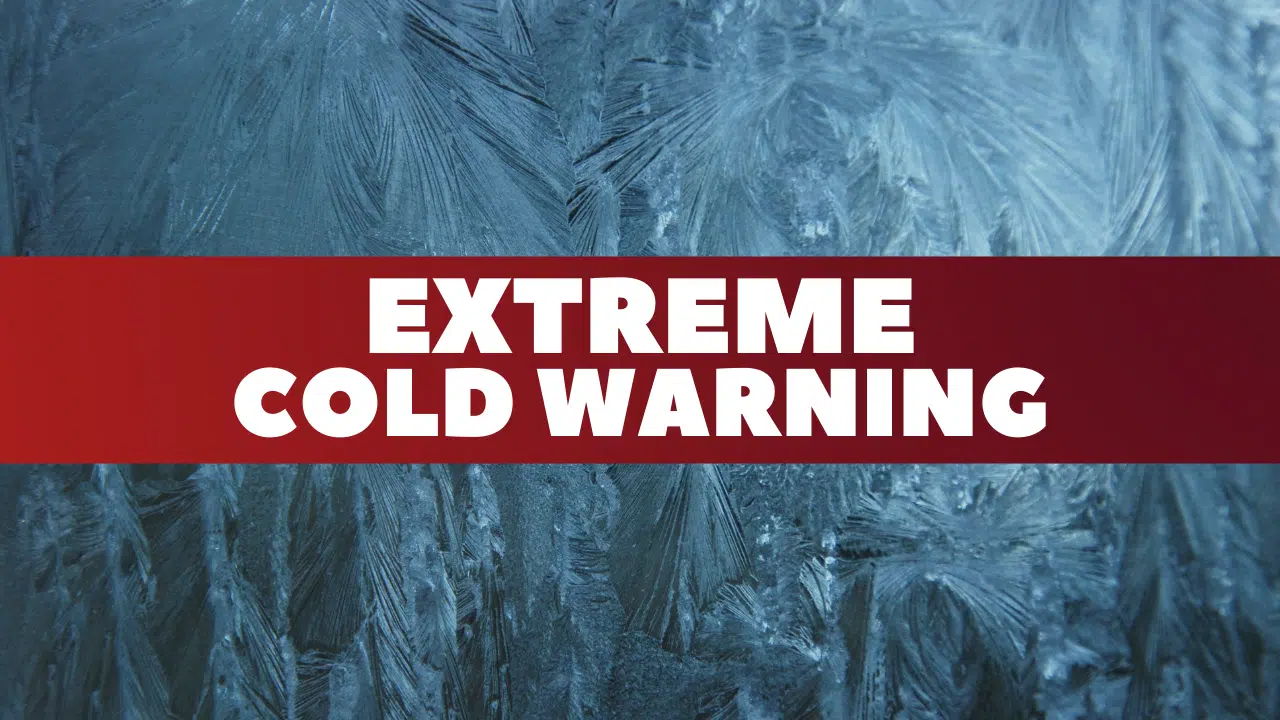 Extreme Cold Warning Issued For Wellington County