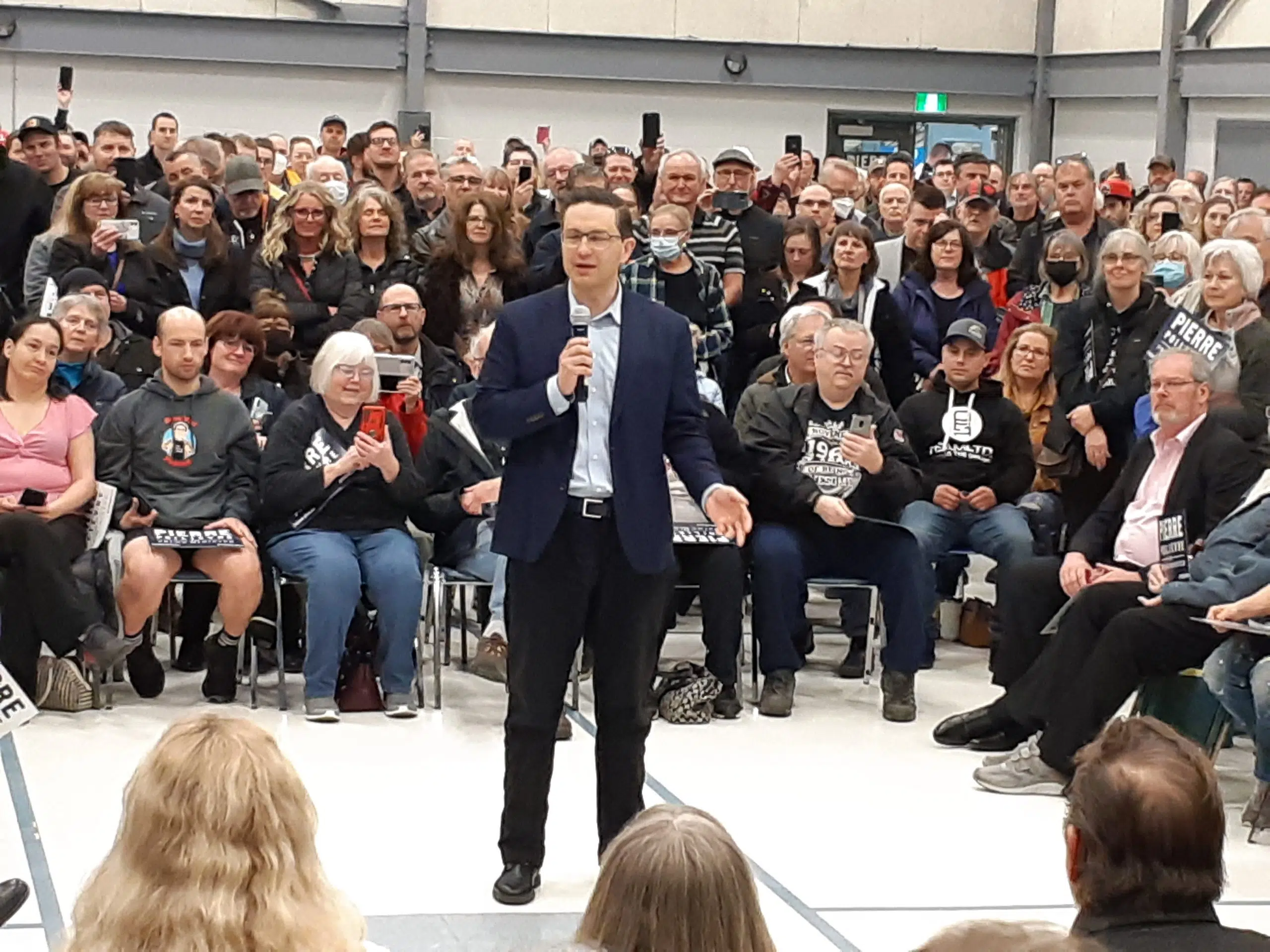 Conservative Leadership Candidate Pierre Poilievre Makes Campaign Stop in Fergus Thursday