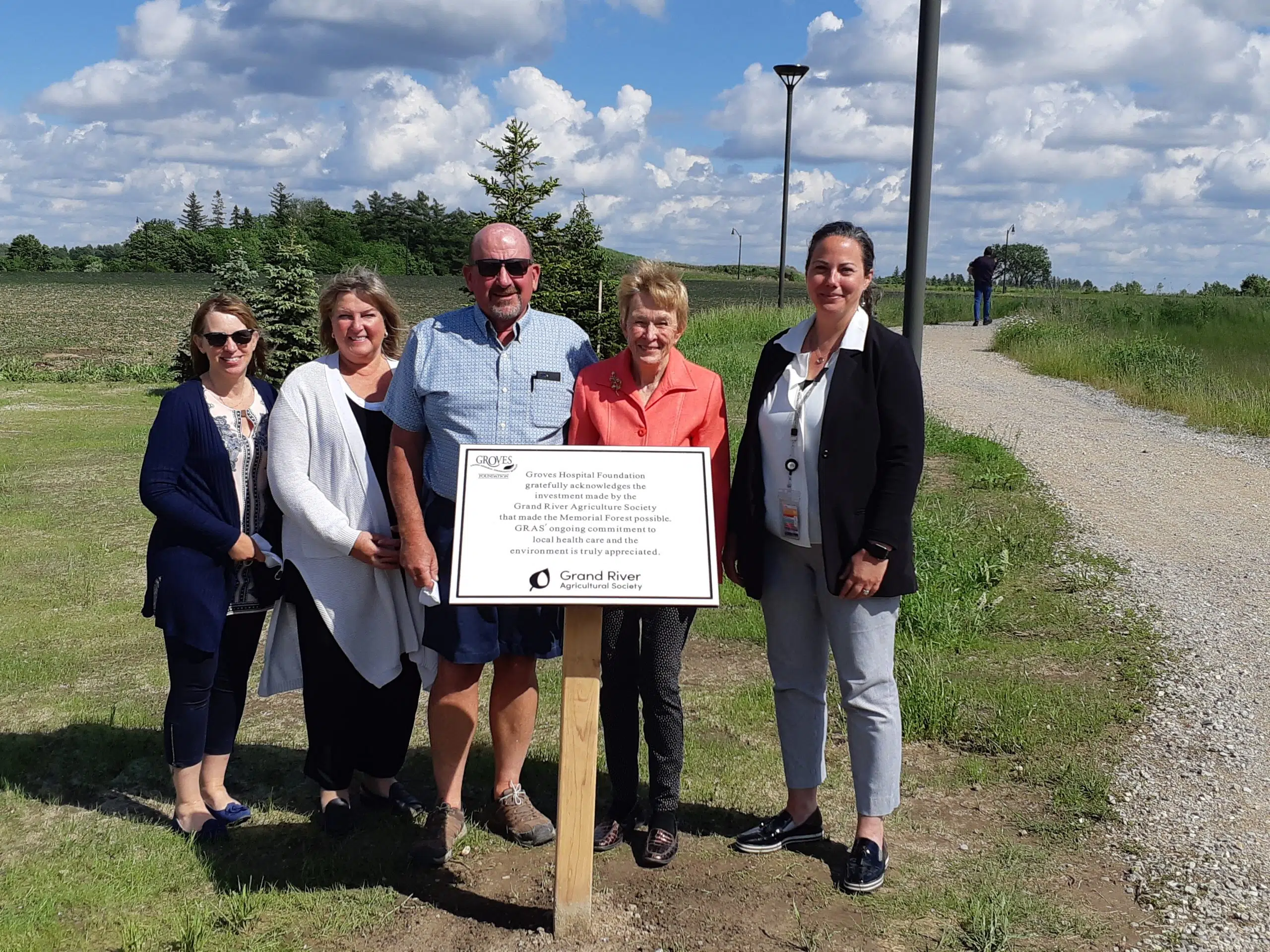 Groves Memorial Garden Opens